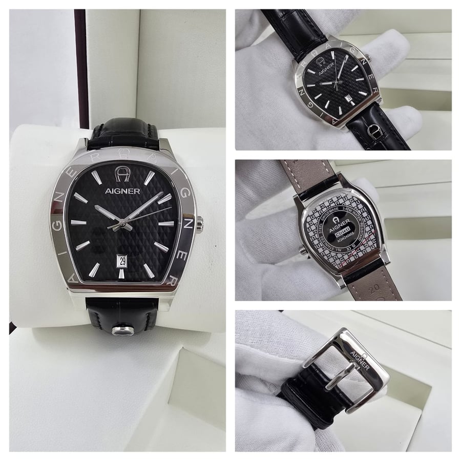 ساعة – اقنر سيارا، جلد (AIGNER Ciara) رجالية