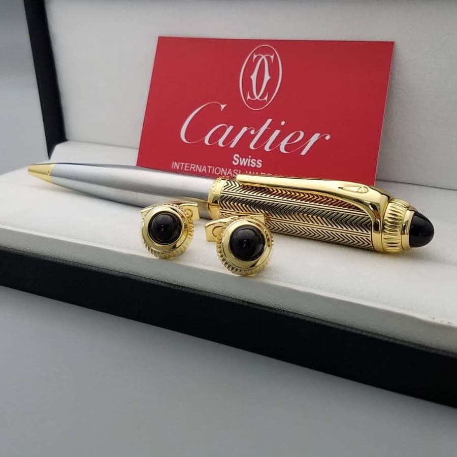 قلم كارتييه باشا (Cartier Pasha de Cartier).معا كبك