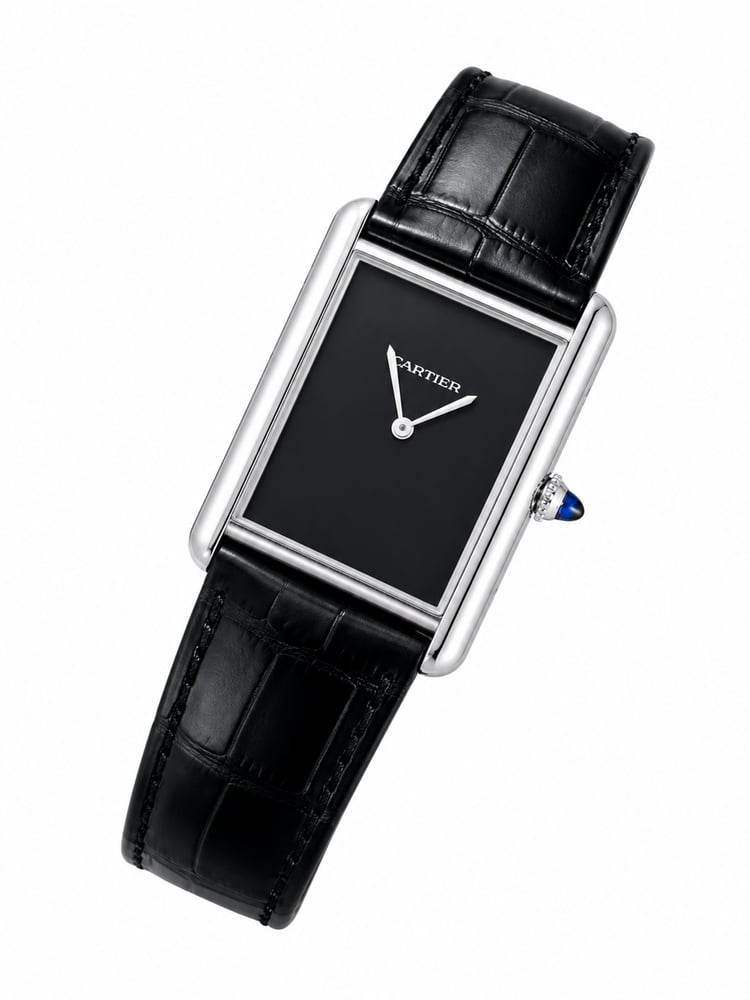 ساعة كارتييه تانك (Cartier Tank) الفاخرة