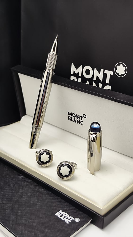 قلم و كبك مونت بلانك فاخر ((Mont Blanc))