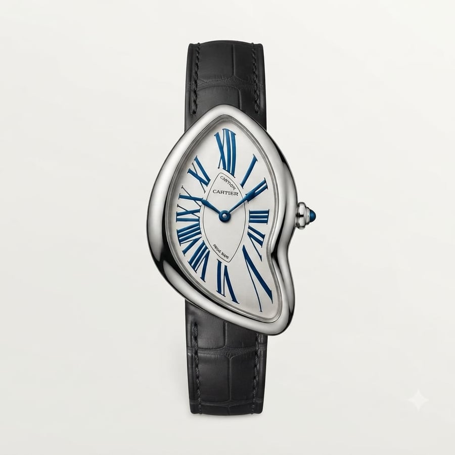 ساعة كارتير كراش (Cartier Crash)نسائية.