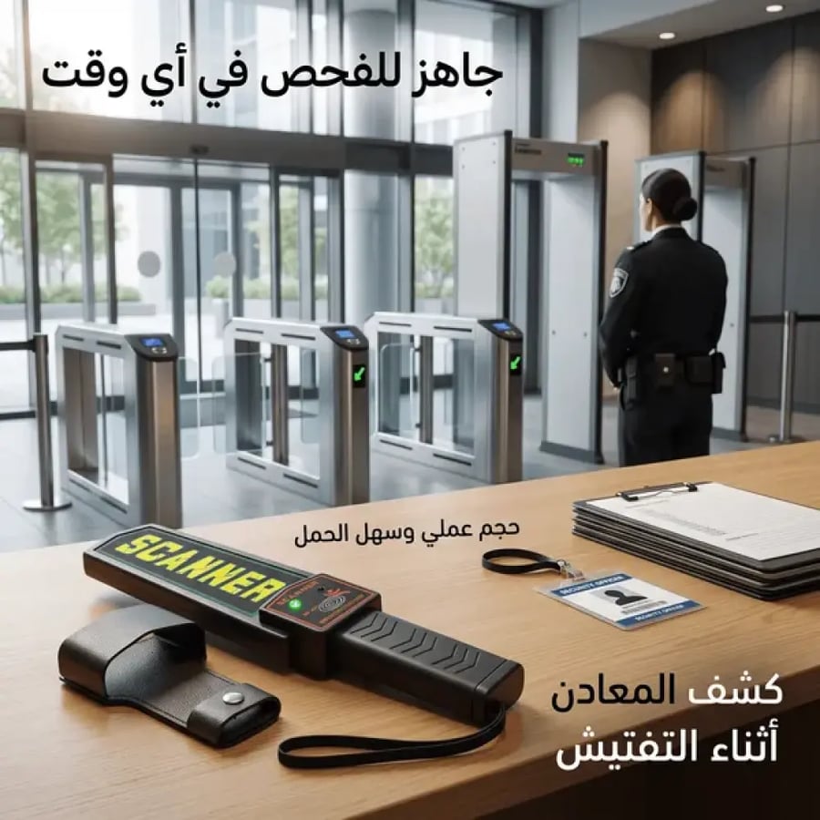 جهاز الامن لكشف المعادن ضمان عام ارخص سعر بالمملكة