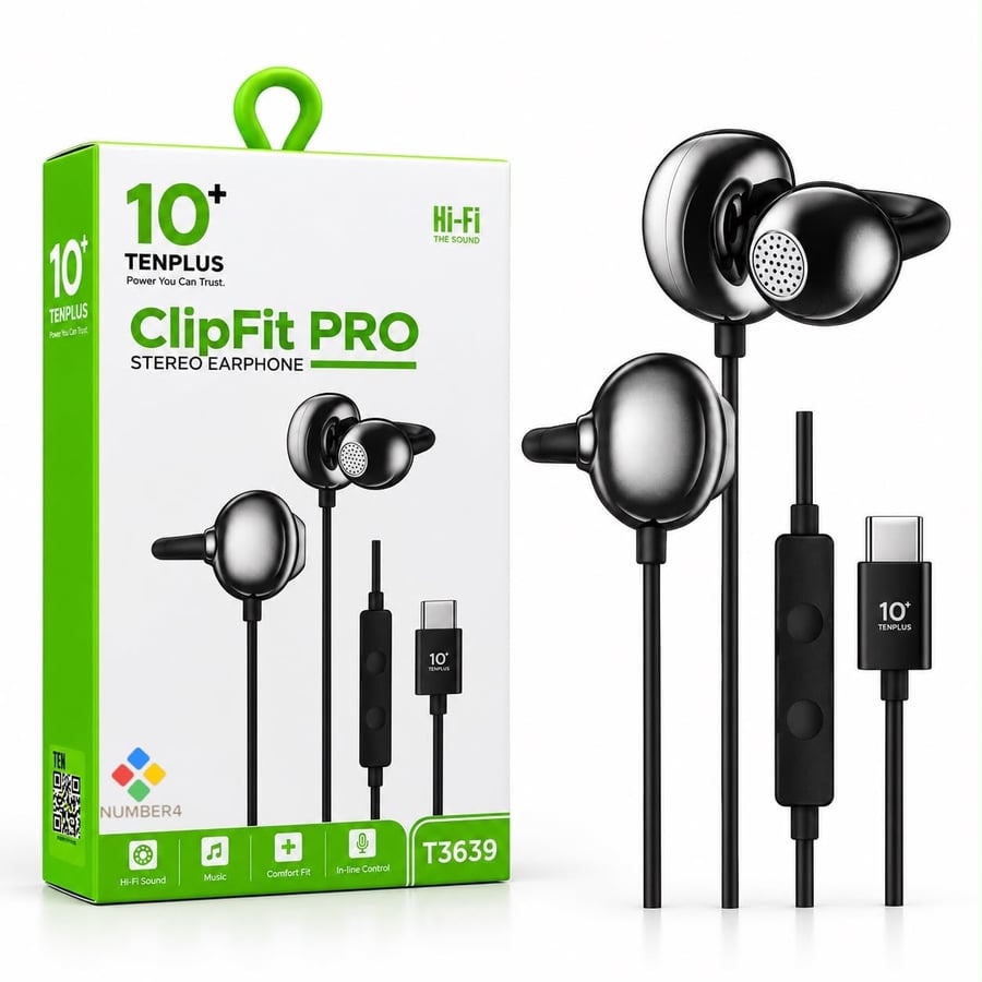 سماعة تاب سي كليب تن بلس T3639 CLIPFIT PRO