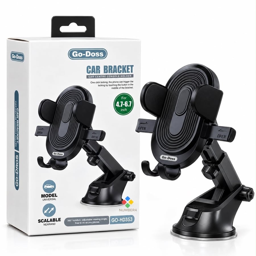 قاعدة جوال للسيارة GO-DOSS GO-HD353