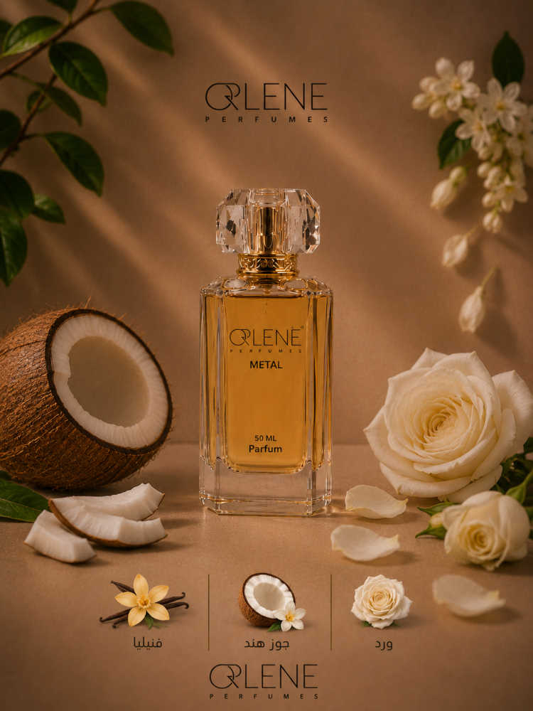 عطر ميتال حجم العبوة 50 مل