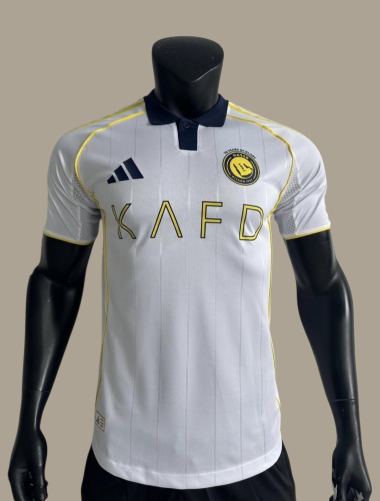 بكج النصر السعودي 2026 - مكون من 3 تيشيرتات الجديده لموسم2026