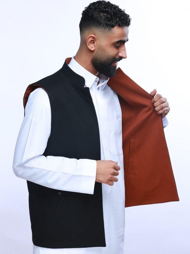 سديري جوخ اسود - بني