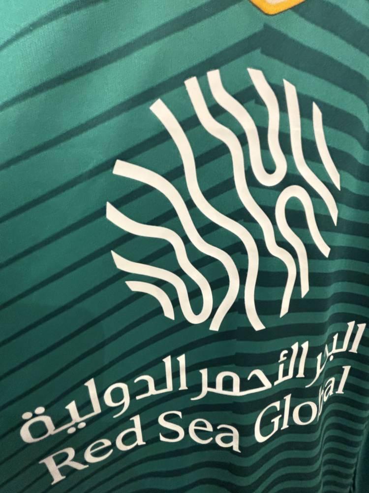 تيشيرت الاهلي الاخضر بشعار النخبة الذهبي