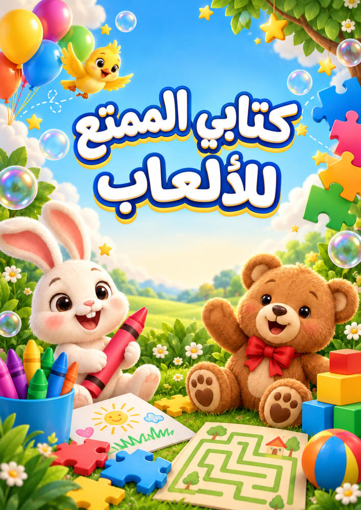 كتابي الممتع للألعاب.