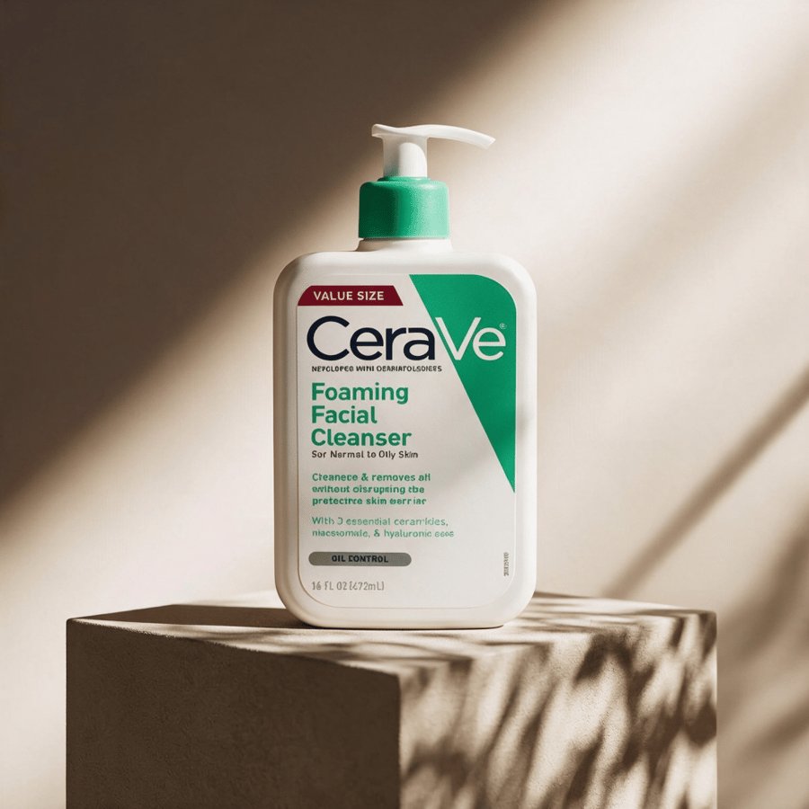 غسول سيرافي (CeraVe) الرغوي المنظف للبشرة الدهنية والمختلطة | 472 مل