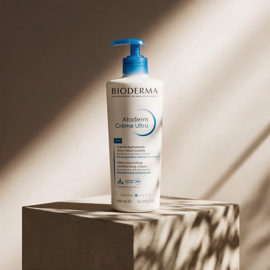 لوشن بيوديرما أتوديرم (Bioderma) المرطب للبشرة الجافة والحساسة | 500 مل