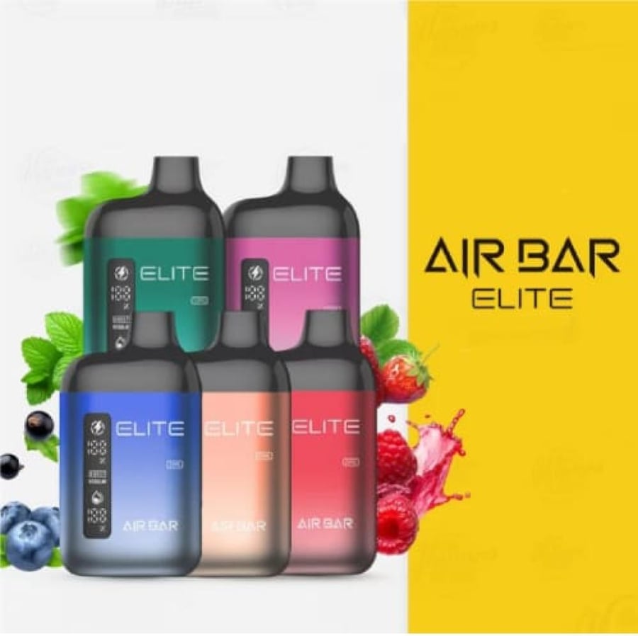 سحبة اير بار ايليت 10000بف نعناع AIR BAR ELITE MINT