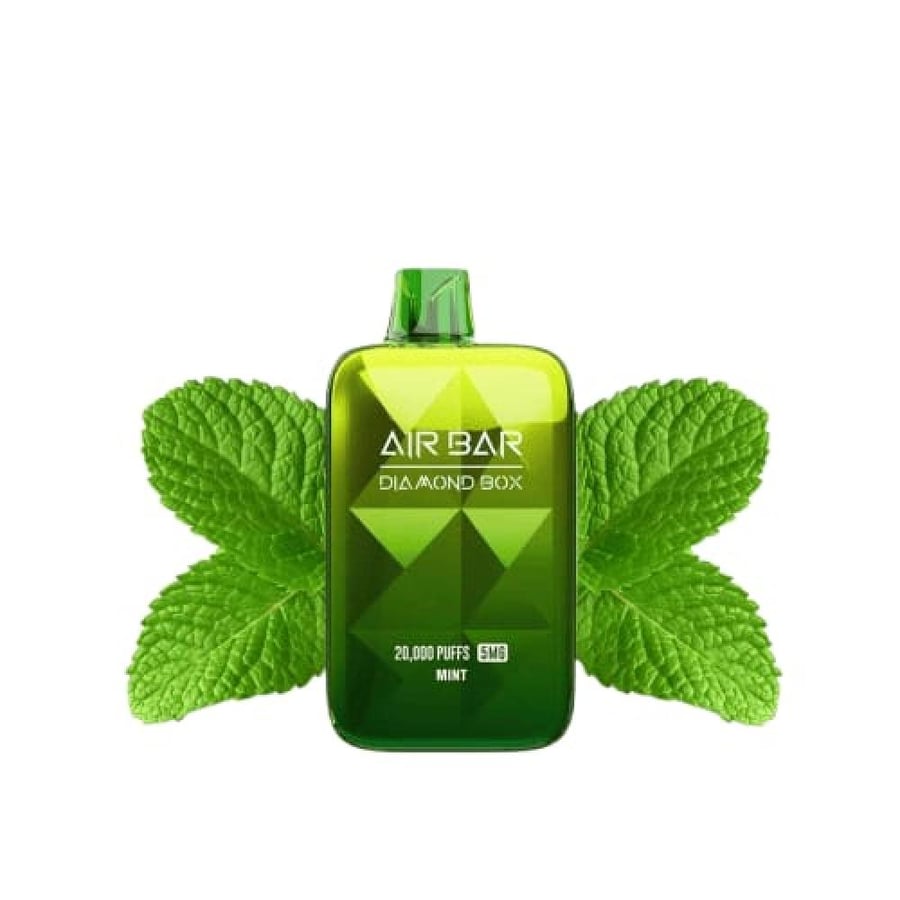 سحبة اير بار دايموند بوكس 20000بف نعناع AIR BAR MINT