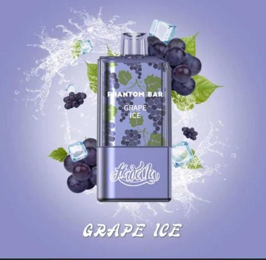 سحبة هوانا فانتوم بار عنب ايس 12000   بف GRAPE ACE