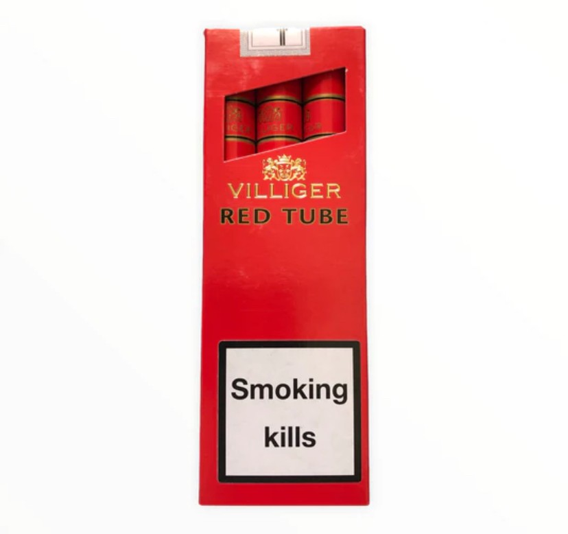 سيجار فليجر توب الاحمر الفاخر VILLGER RED TUBE