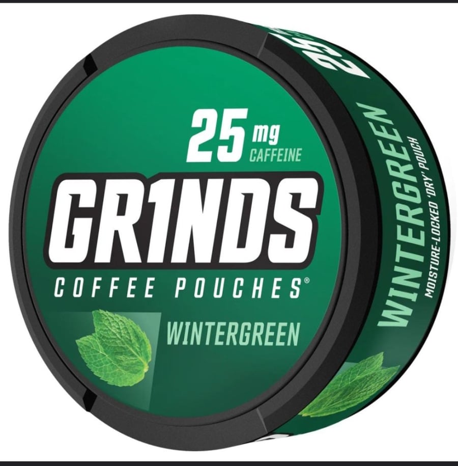 قرايندز اكياس قهوة بدون نيكوتين فقط تحتوي على كافيين GR1NDS GRINDS