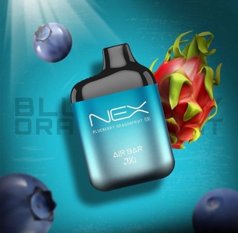 سحبة اير بار نكس بلو بيري دراجن فروت  6500بف AIRBAR BLUBERRY DRAGONFUIT