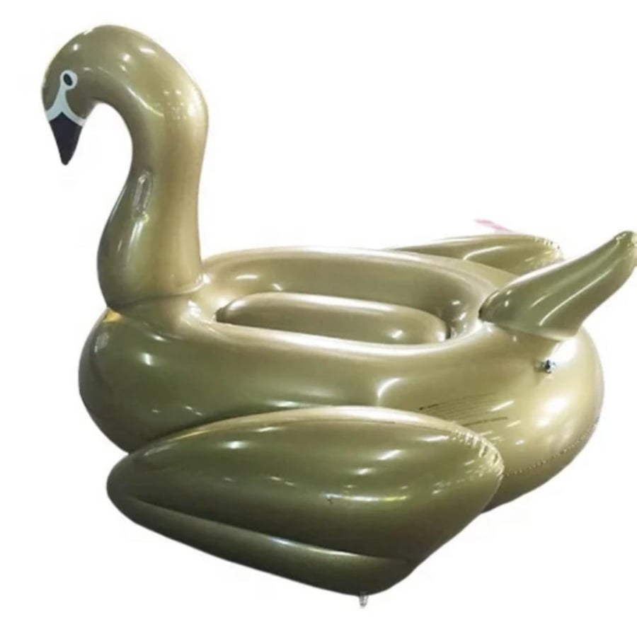 GOLDEN Flamingo Pool Float