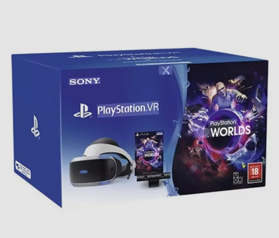 Sony PlayStation VR – مع لعبة VR Worlds
