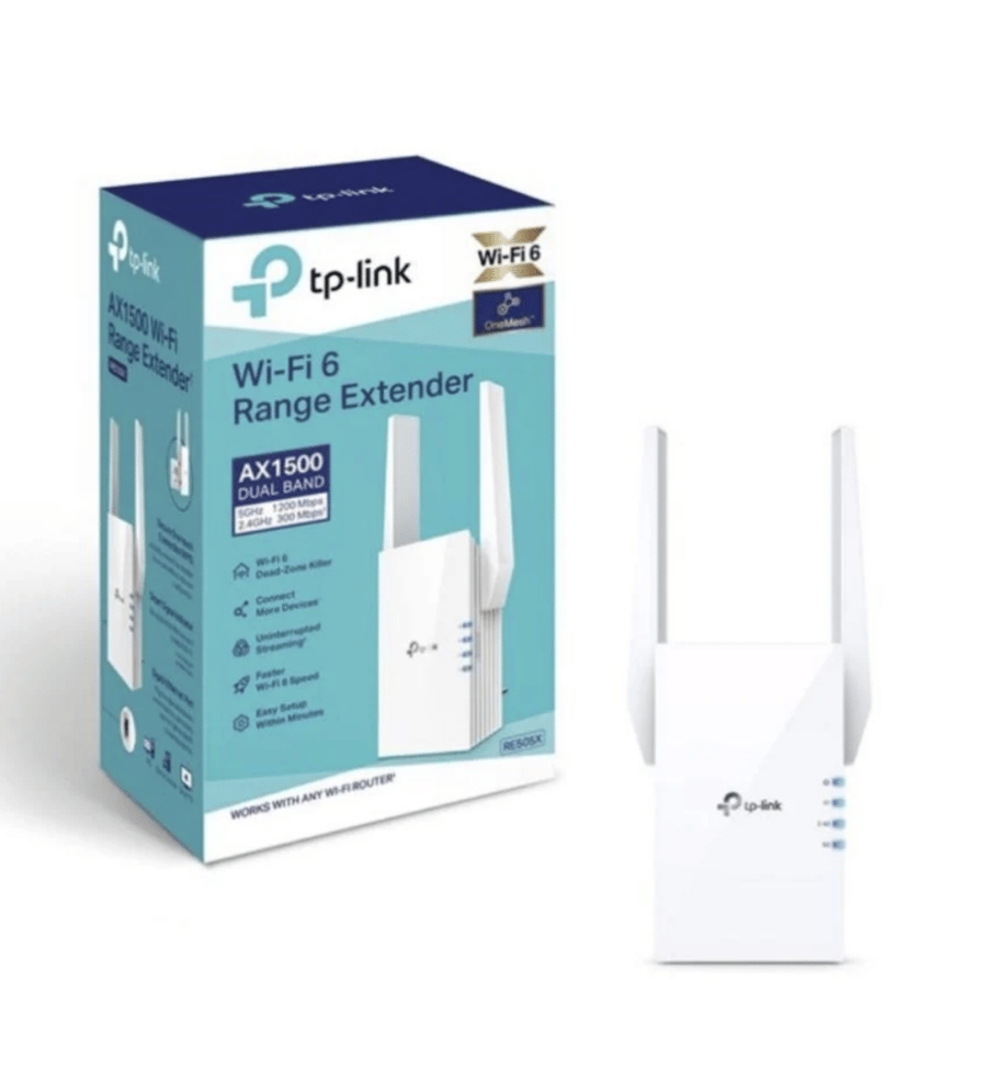 موسع نطاق شبكة Wi‑Fi AX1500
