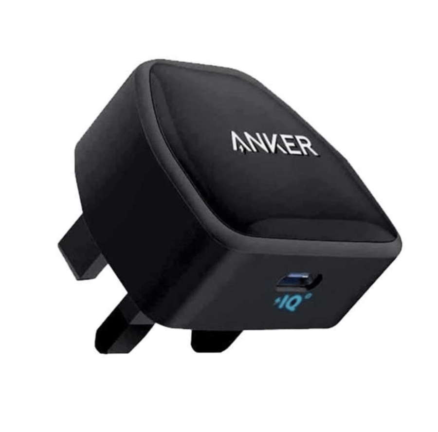 Anker شاحن جداري Nano PowerPort بقوة 20 واط – USB‑C PD