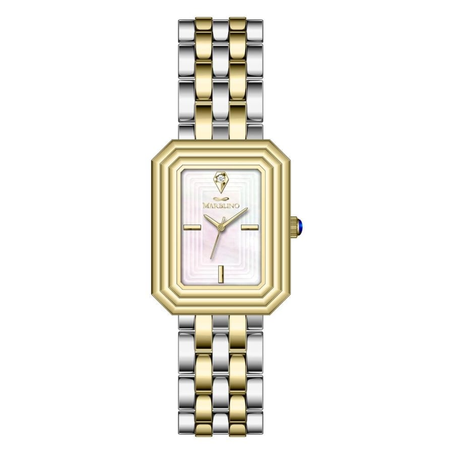 Women's watch with an elegant and luxurious design, Marbleino brand
