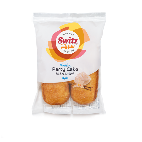 Party vanilla Swiss cake 64g