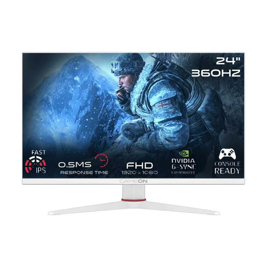 GAMEON GOA24FHD360IPS Artic Pro 24-inch gaming monitor