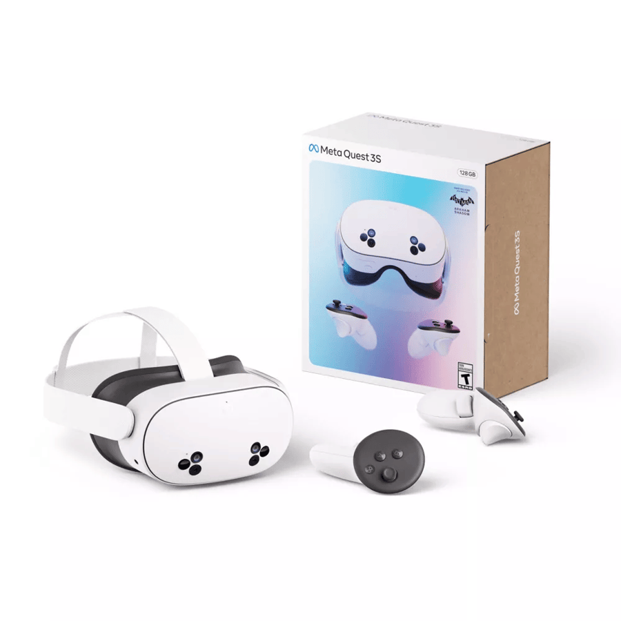 Meta Quest 3S All-In-One Virtual Reality Headset – includes Batman: Arkham Shadow