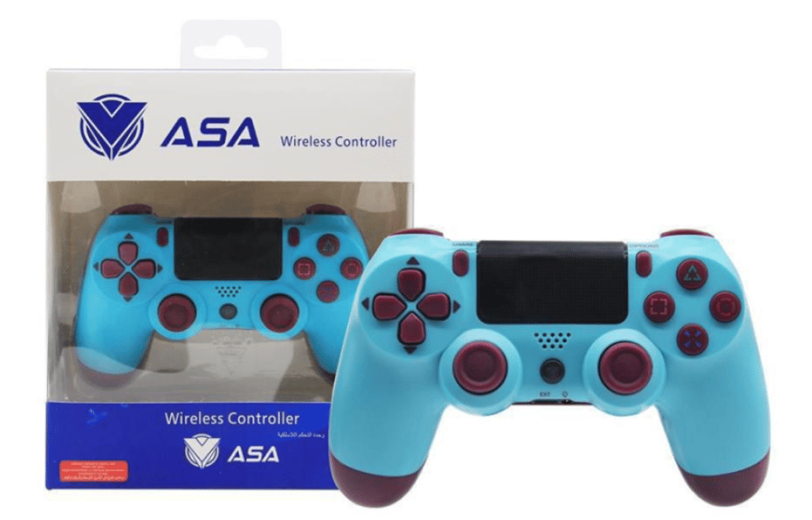 PS4 ASA Wireless Controller light blue