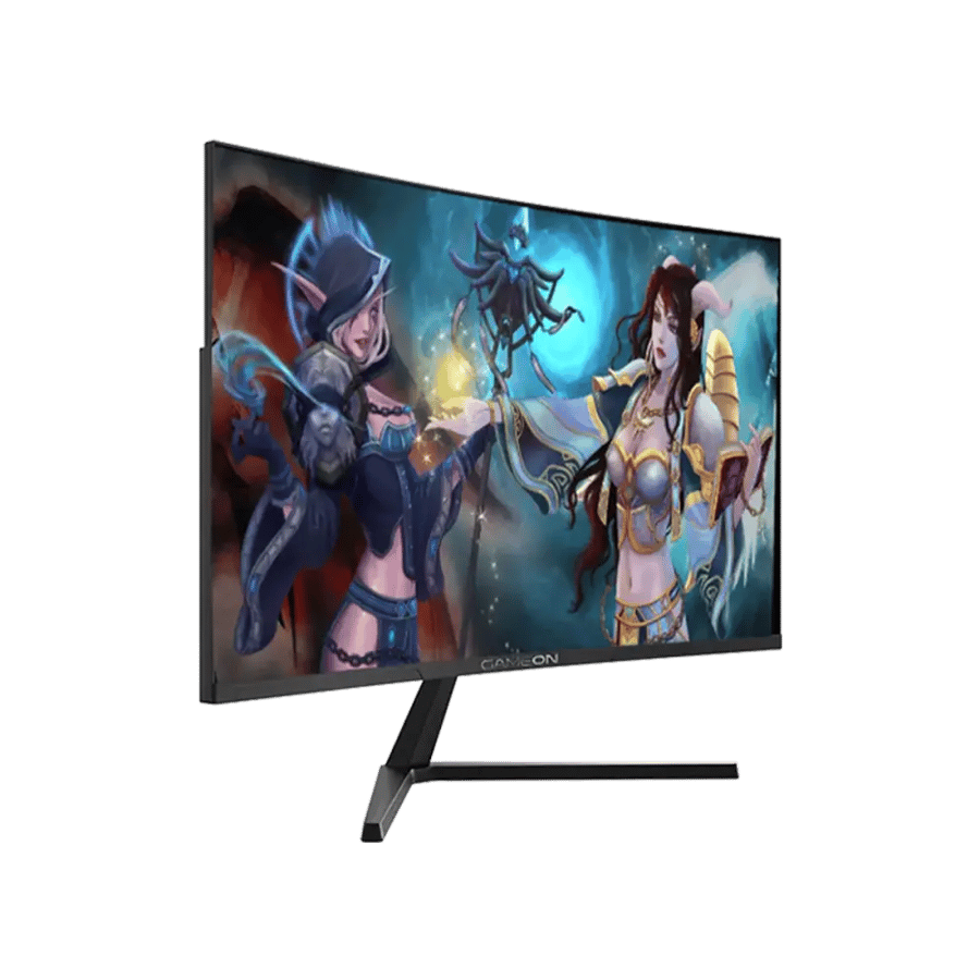 GAMEON GC27F180VA Pro Series 27" FHD, 180Hz, MPRT 0.5ms, HDMI 2.1, Fast VA Panel Curved Gaming Monitor 1500R 16:9 (Supports PS5) - Black