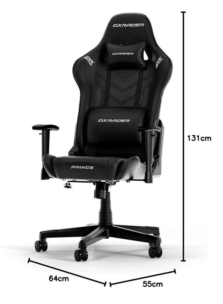 DXRacer Prince P132 Black GC-P132-N-F2-158 image 2