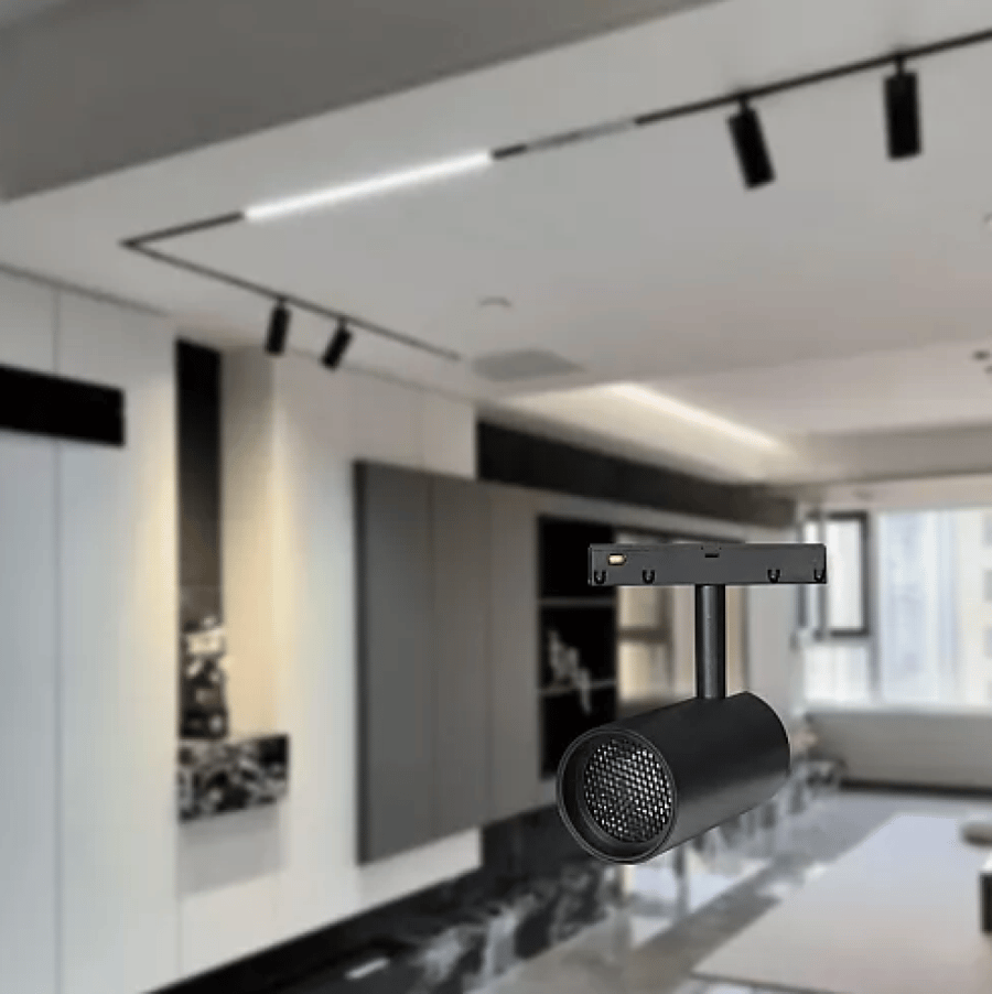 كشاف بلوتوث مجرى مغناطيسي دفن 20 واط | Bluetooth Magnetic Track Recessed Spotlight 20W