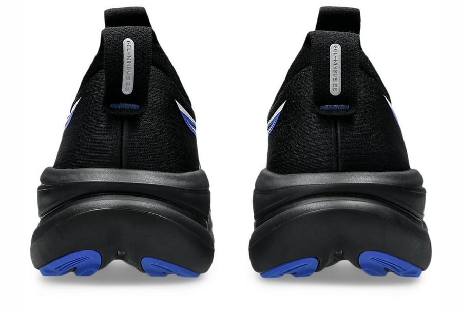 جل نيمبوس اسود خط ازرق Gel-Nimbus 28