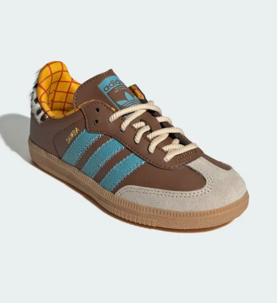 Adidas Kids x Toy Story Samba OG "Woody" Sneakers