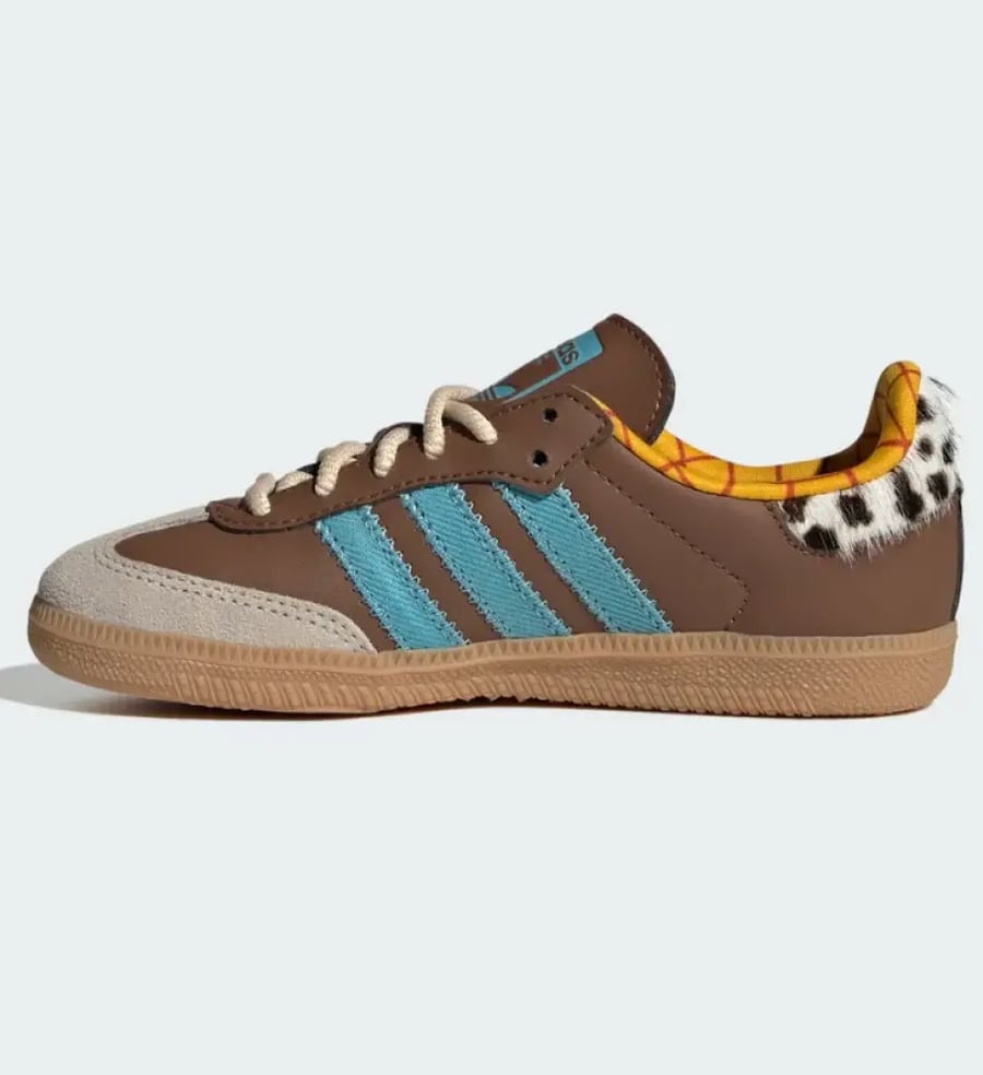Adidas Kids x Toy Story Samba OG "Woody" Sneakers