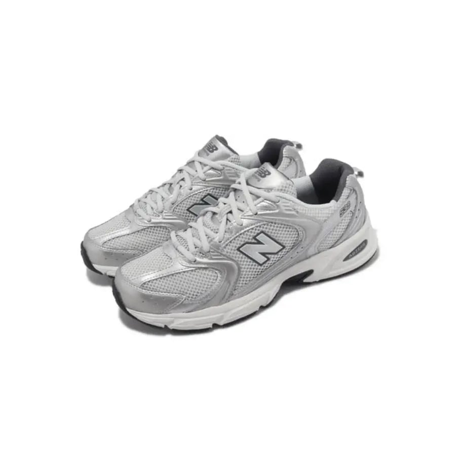New Balance 530 Grey Silver Metallic | 530 سيلفر