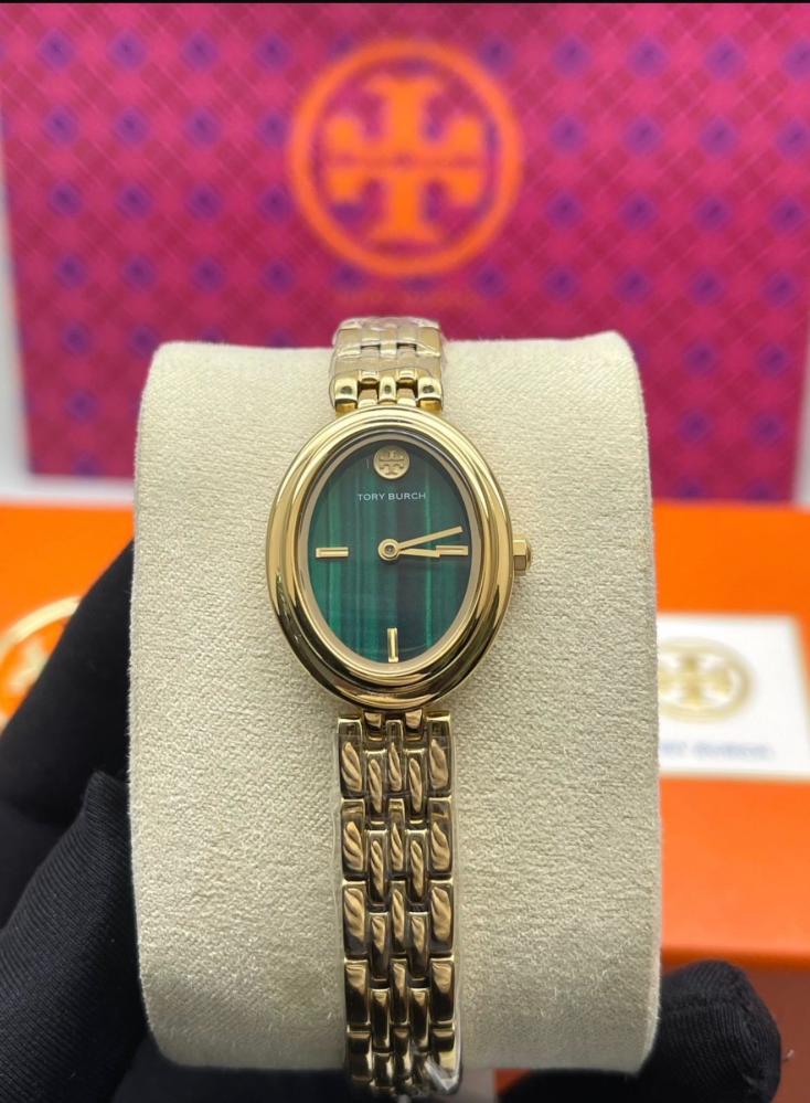 ساعة Tory Burch بيضاوي