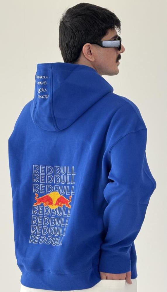 Hoodie Blue Red bull