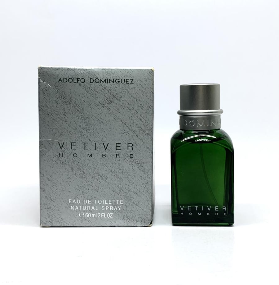 Adolfo Dominguez Vetiver Hombre Original formula EDT 60ml