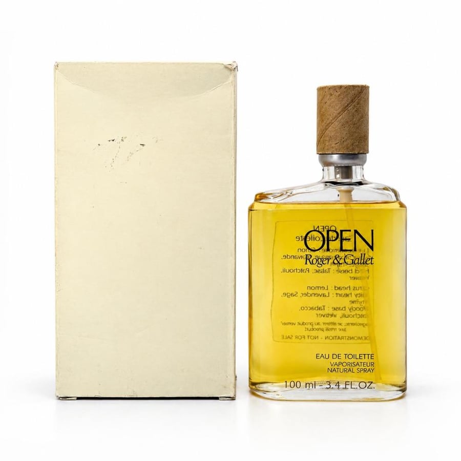 Open Roger and Gallet vintage tester no cap EDT 100ml