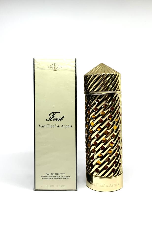 First Van Cleef & Arpels gold case Eau de Toilette 90 ml