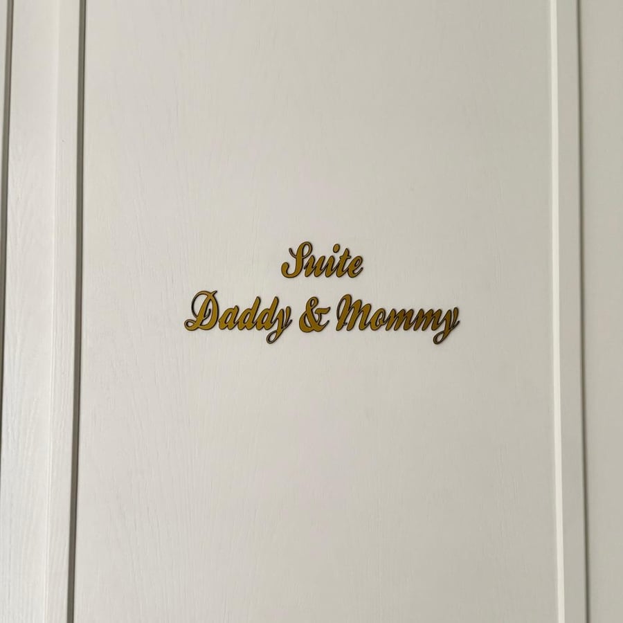 Naming Your Room