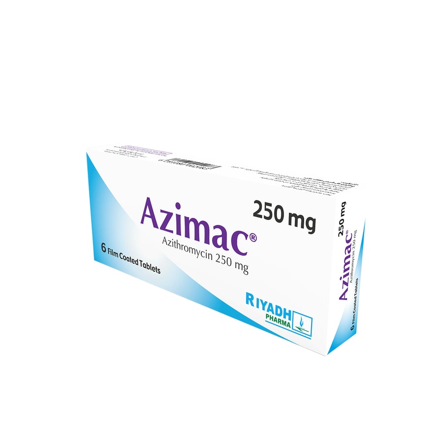 ازيماك 250 ملجم 6 اقراص