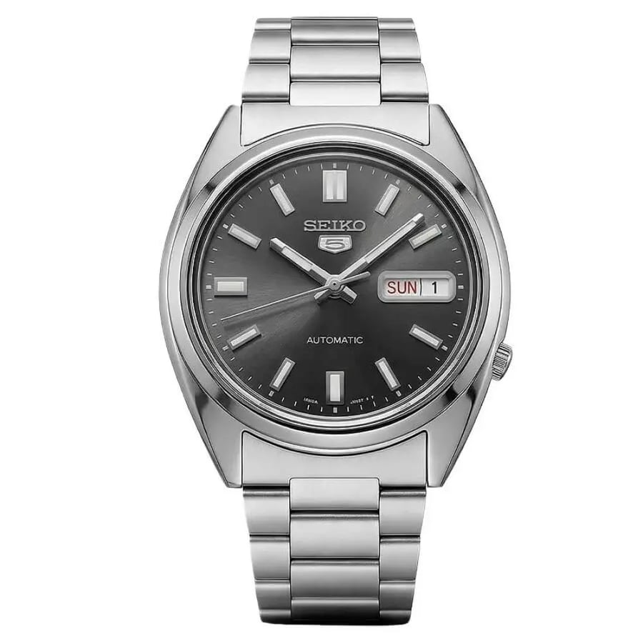 Seiko 5 SNXS79J1 Automatic Men's Watch Black Dial 37mm Made in Japan
