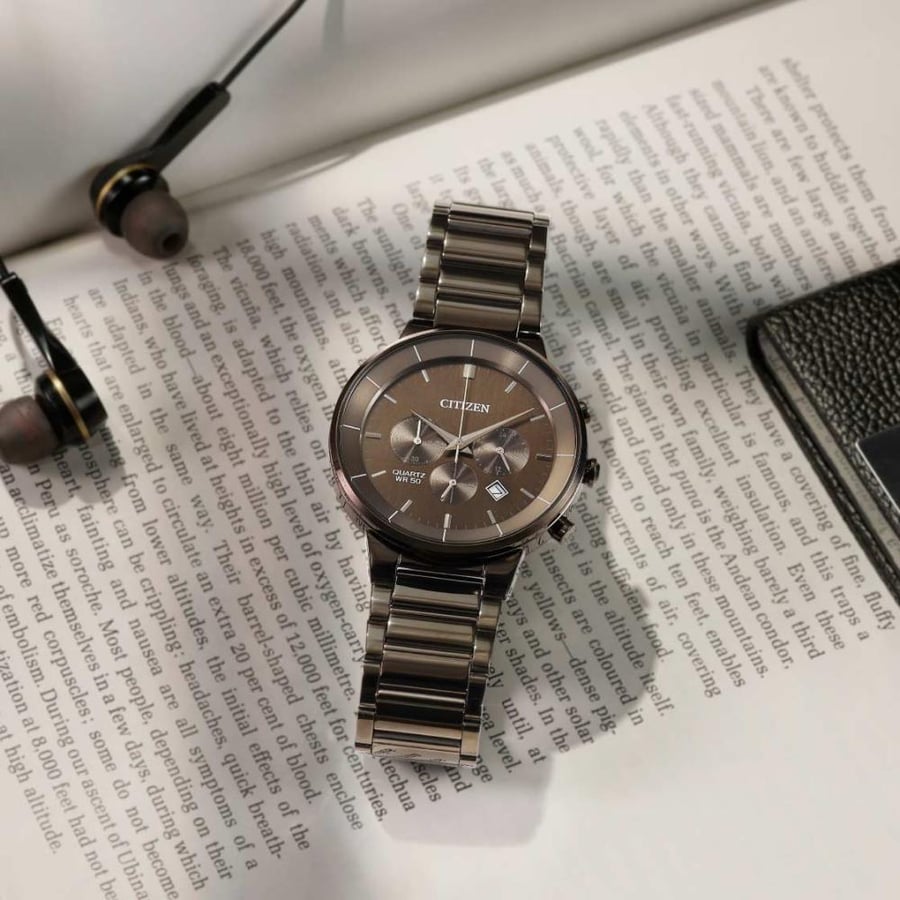 Citizen Quartz Chronograph AN8227-53H - Mens Watch