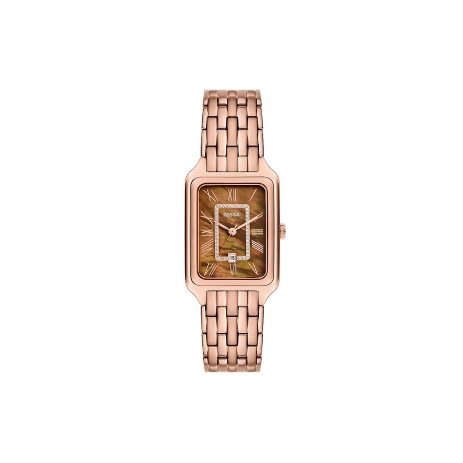 Fossil ES5323 – Just Waqt Women’s Silver Mesh Minimalist
