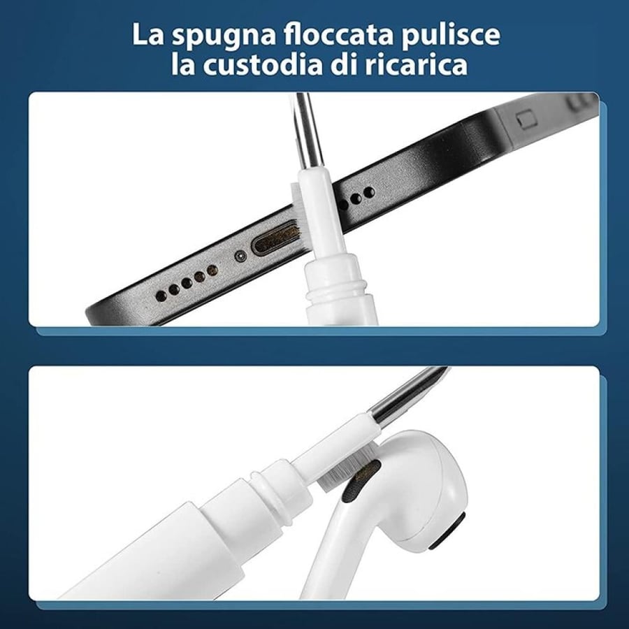 مجموعة أدوات التنظيف سماعات بلوتوث قلم تنظيف لأجهزة Airpods 3 Pro حافظة آيفون 13 فرشاة سماعات منظفات سماعات الأذن أدوات تنظيف