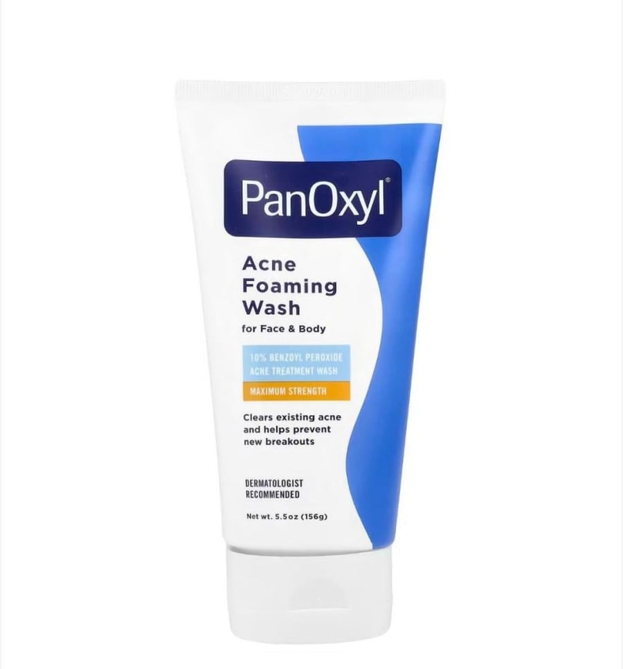 Panoxyl Acne Foaming Wash 10% 156 g بانوكسيل غسول رغوي 10% 156 جم