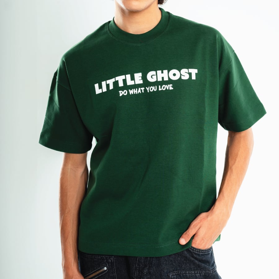 DARK GREEN TEE - BOLD RABEL
